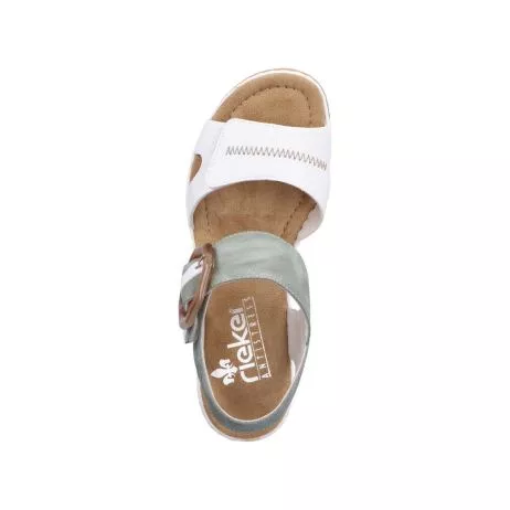 Sandały RIEKER 67476-81 white