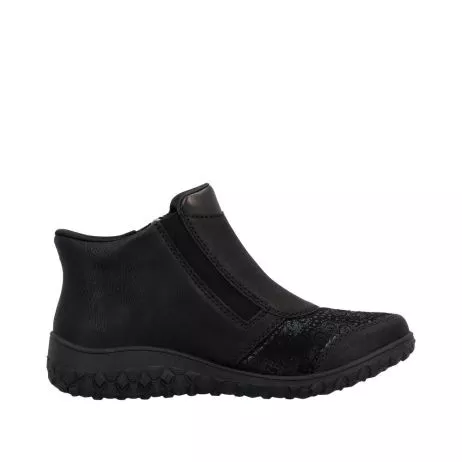 Botki RIEKER 59558-00 black