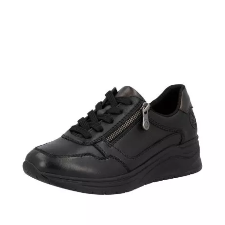 Półbuty RIEKER N9501-01 black