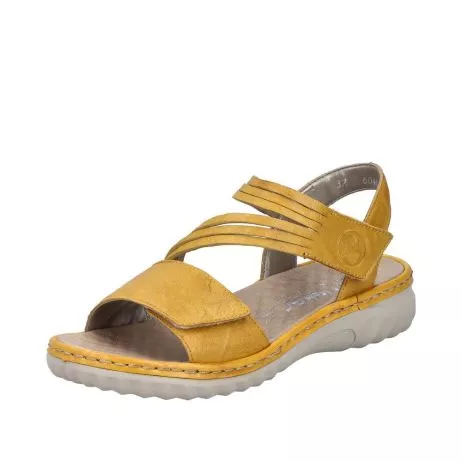 Sandały RIEKER 60464-68 yellow