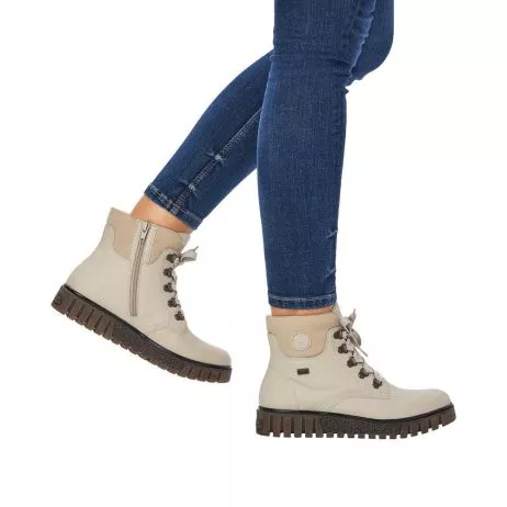 Trzewiki RIEKER Y3433-60 beige