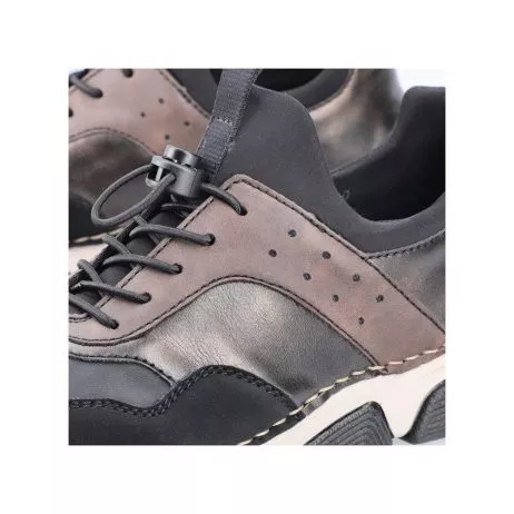 Półbuty RIEKER 45961-00 black