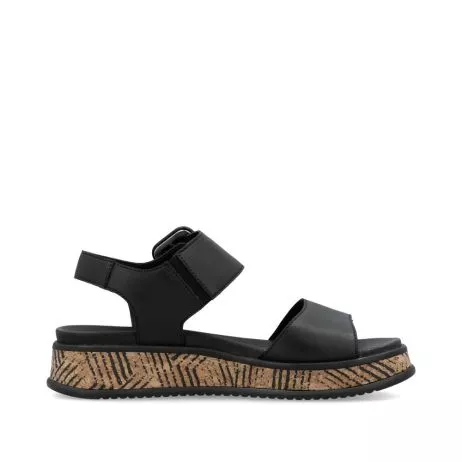 Sandały RIEKER W0800-00 black