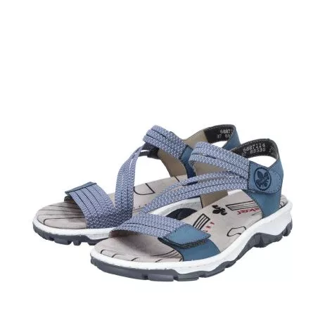 Sandały RIEKER 68871-14 blue