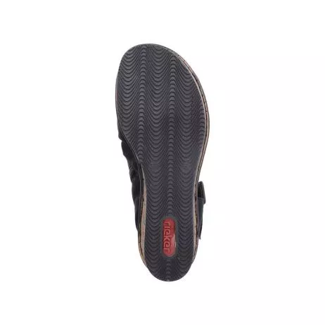 Sandały RIEKER 68191-00 black
