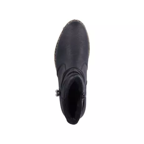 Botki RIEKER 77263-00 black