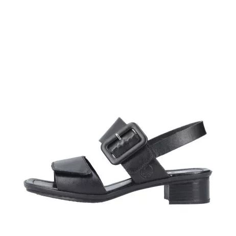 Sandały RIEKER 62663-01 black