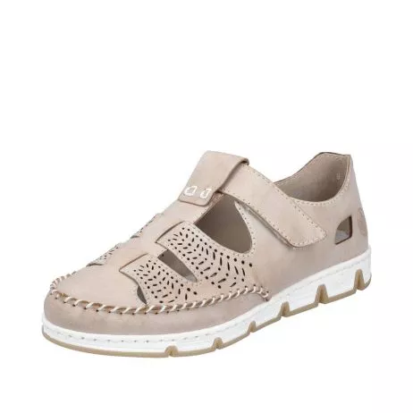 Półbuty RIEKER 49958-61 beige