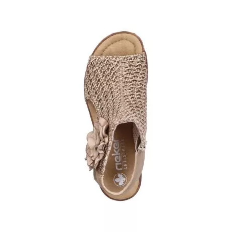 Sandały RIEKER 63791-60 beige