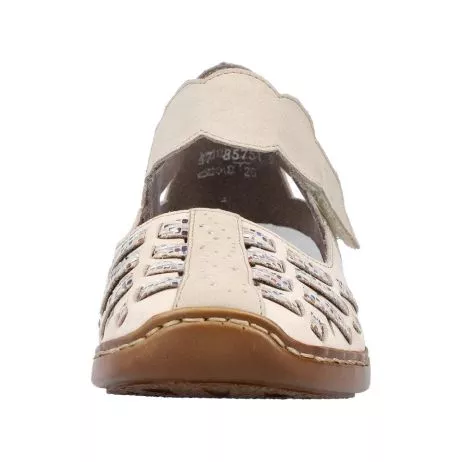 Czółenka RIEKER 41369-60 beige