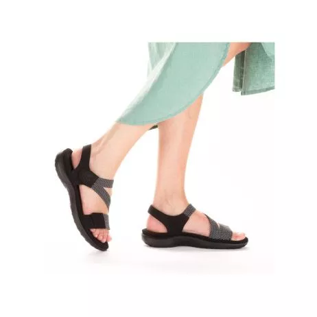 Sandały RIEKER 64870-00 black
