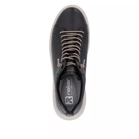 Półbuty RIEKER W2301-00 black
