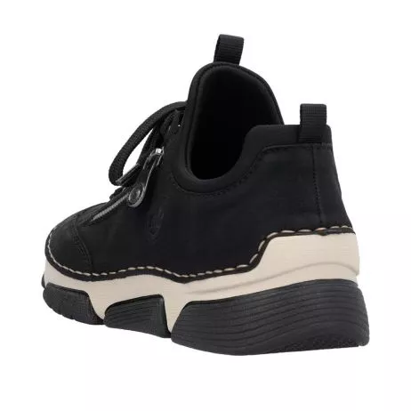 Półbuty RIEKER 45973-00 black
