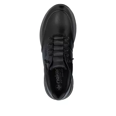 Półbuty RIEKER 39658-00 black