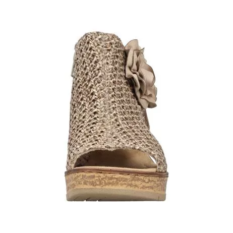 Sandały RIEKER 63791-60 beige