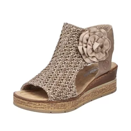 Sandały RIEKER 63791-60 beige