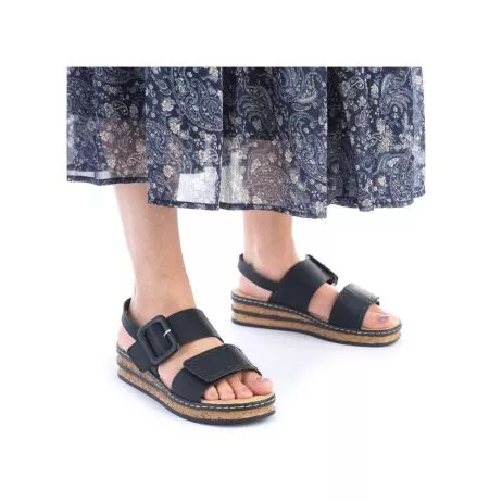 Sandały RIEKER 62950-00 black