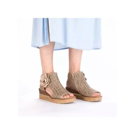 Sandały RIEKER 63791-60 beige