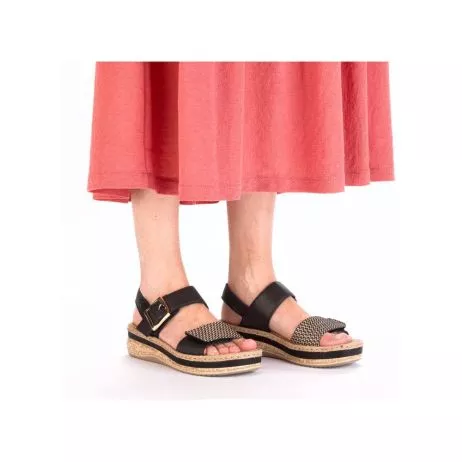 Sandały RIEKER V0951-00 black