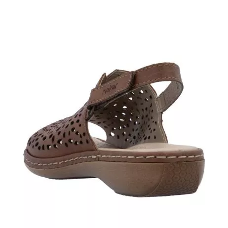Sandały RIEKER 65985-25 brown