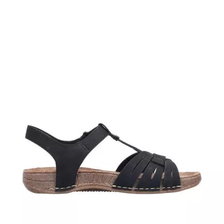 Sandały RIEKER 61461-00 black
