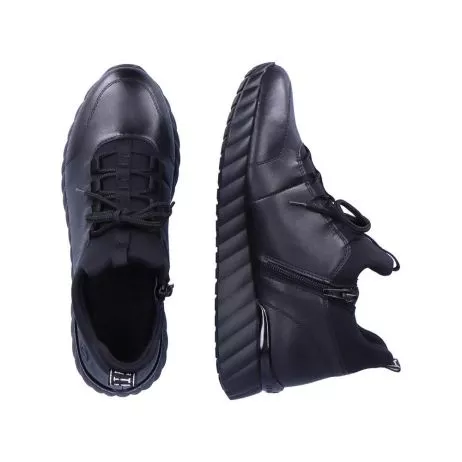Półbuty REMONTE D5977-01 black