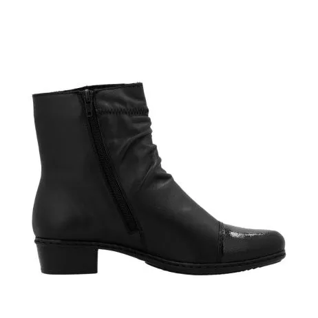 Botki RIEKER Y0773-00 black