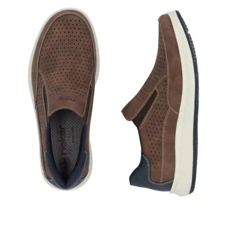 Mokasyny RIEKER 16952-24 brown