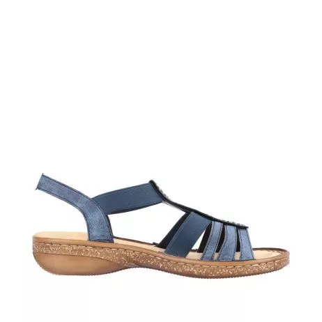 Sandały RIEKER 628G9-16 blue