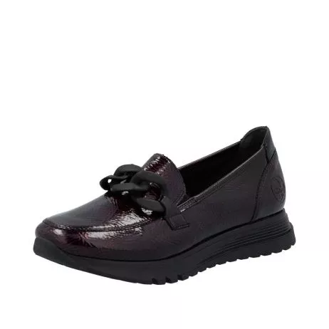 Mokasyny RIEKER 49051-35 red