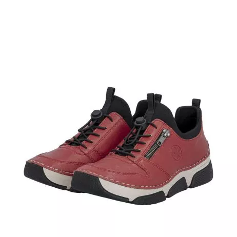 Półbuty RIEKER 45951-33 red