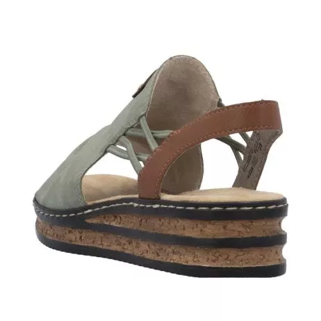 Sandały RIEKER 62962-52 green