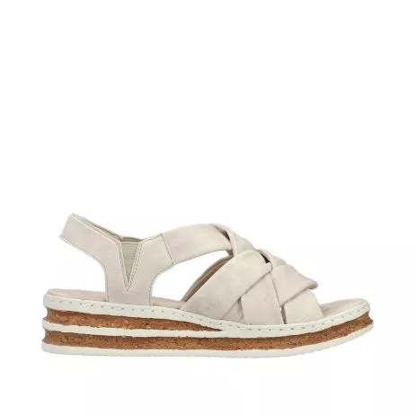 Sandały RIEKER 62908-60 beige