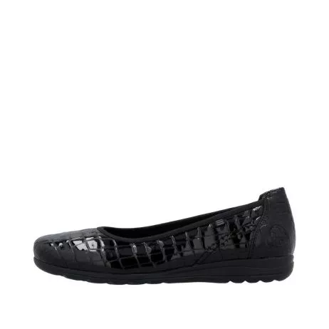 Czółenka RIEKER L9350-01 black