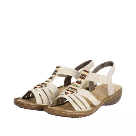 Sandały RIEKER 60851-62 beige