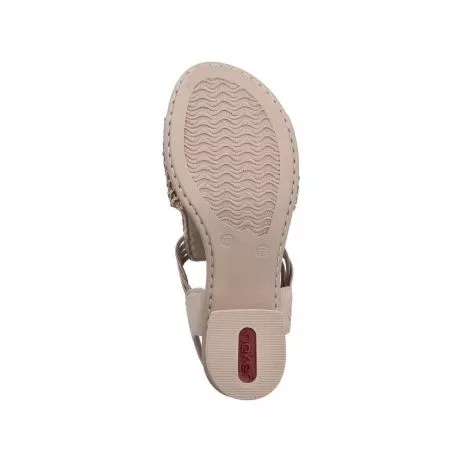 Sandały RIEKER 64962-60 beige