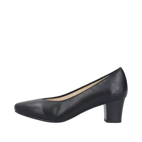 Czółenka RIEKER 44650-01 black