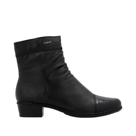 Botki RIEKER Y0773-00 black