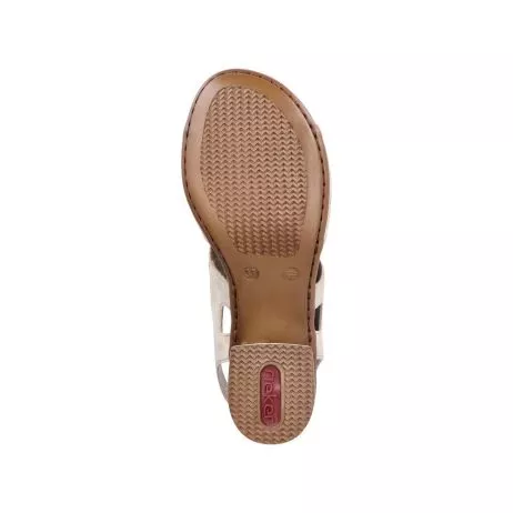 Sandały RIEKER 64665-60 beige