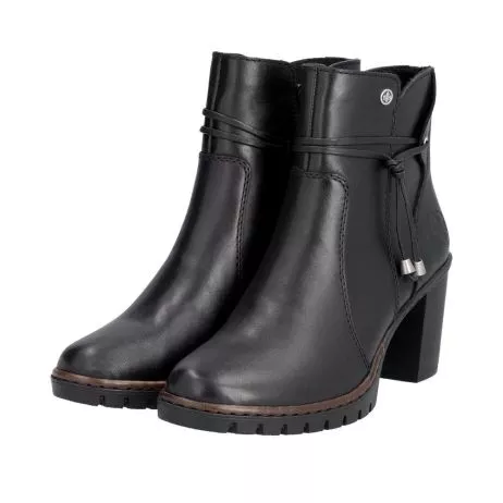 Botki RIEKER Y2567-00 black