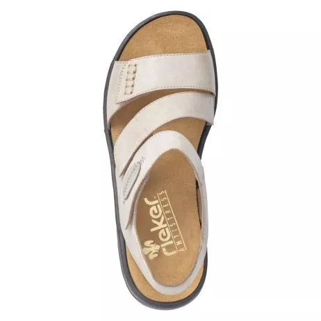 Sandały RIEKER 64573-62 beige