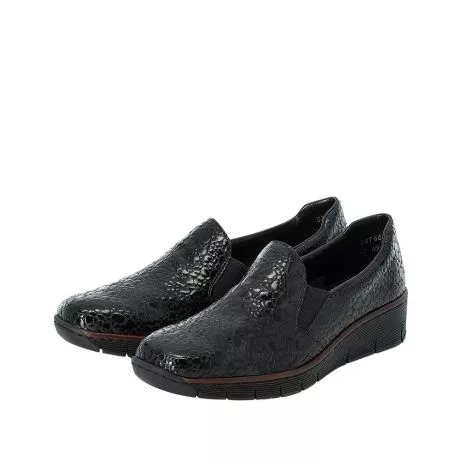 Mokasyny RIEKER 53766-45 grey