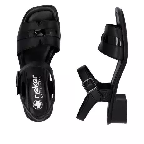 Sandały RIEKER 62685-00 black