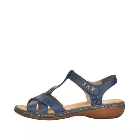 Sandały RIEKER 65919-12 blue