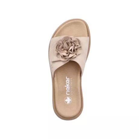Klapki RIEKER V1562-62 beige