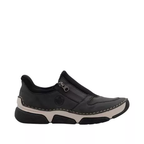 Półbuty RIEKER 45965-45 grey
