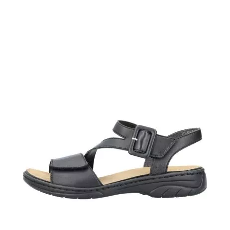 Sandały RIEKER 64561-00 black