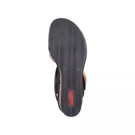 Sandały RIEKER 68176-00 black