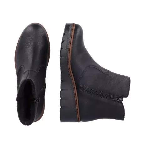 Botki RIEKER X9165-00 black