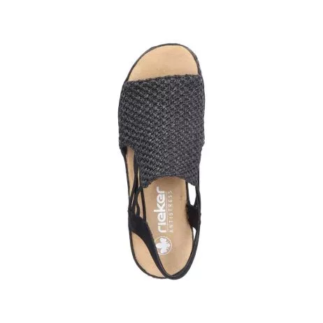 Sandały RIEKER 62941-00 black